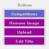 image management action buttons